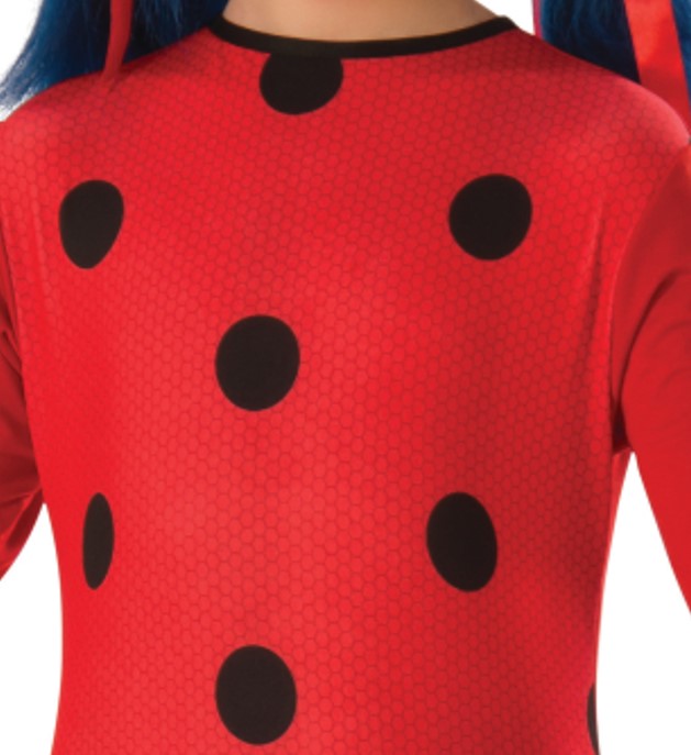 rubies-ladybug-kost-m-overall-rot-schwarz-mit-maske-kinder image 3