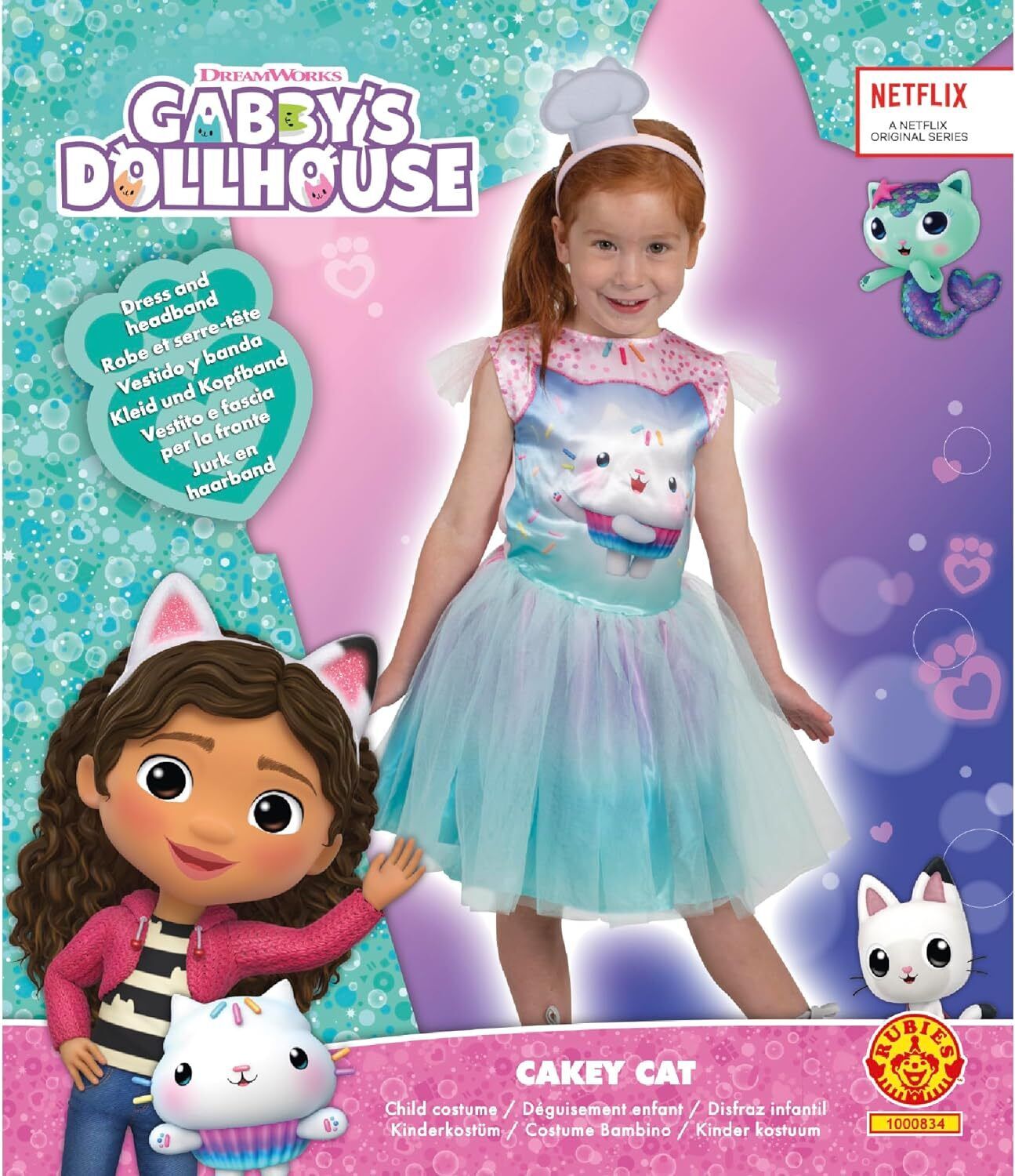 rubies-gabby-s-dollhouse-p-tit-chou-kost-m-mit-haarreif image 2
