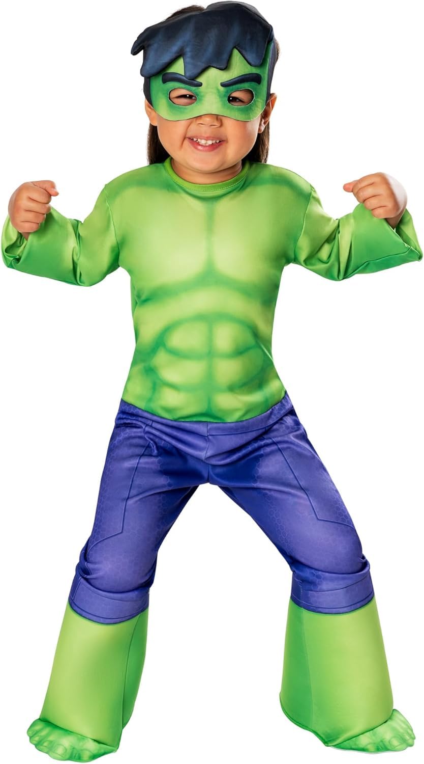 rubie-s-deluxe-hulk-kost-m-kinder-2-3-jahre-marvel image 3