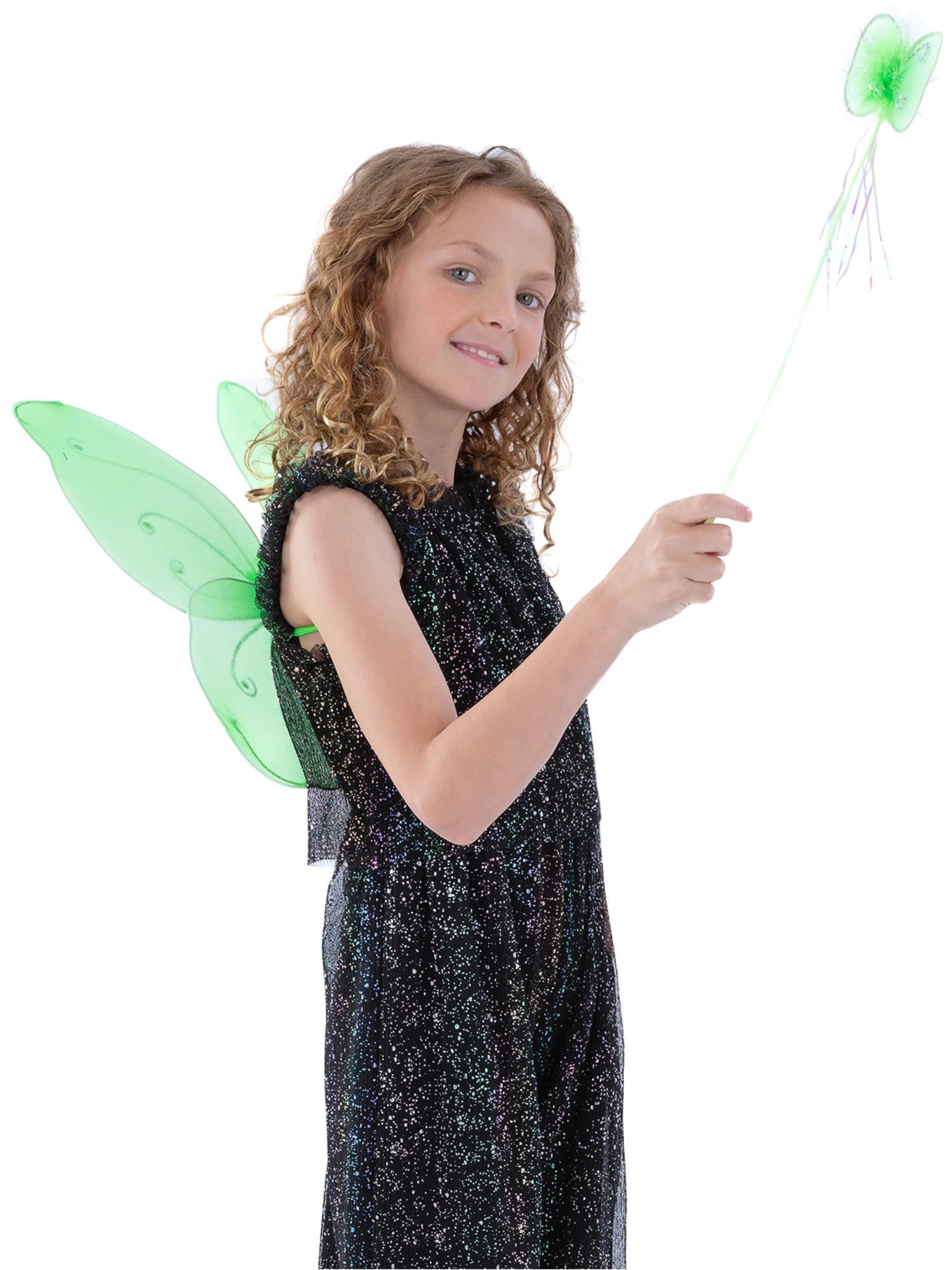 smiffys-fever-schmetterling-fl-gel-gr-n-mit-stab image 1