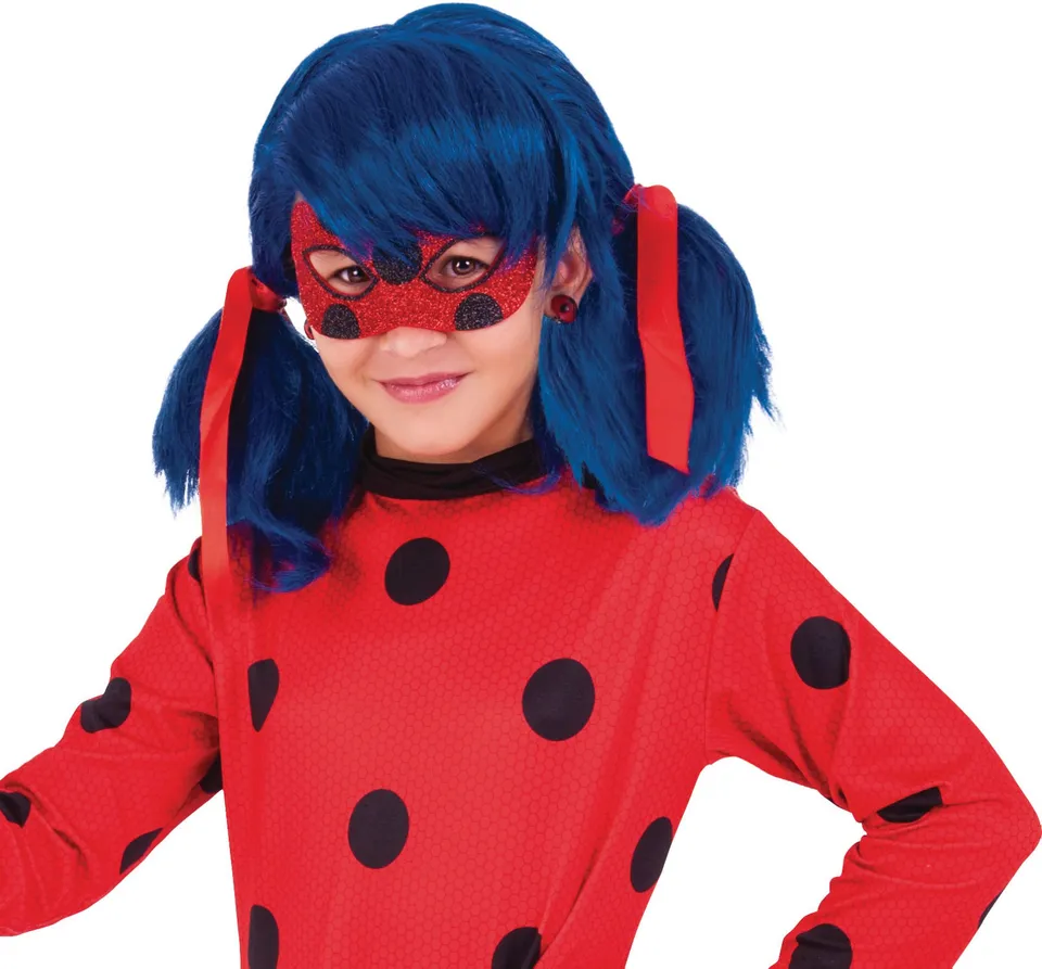 rubies-ladybug-augenmaske-marienk-fer-rot-mit-glitzer image 1