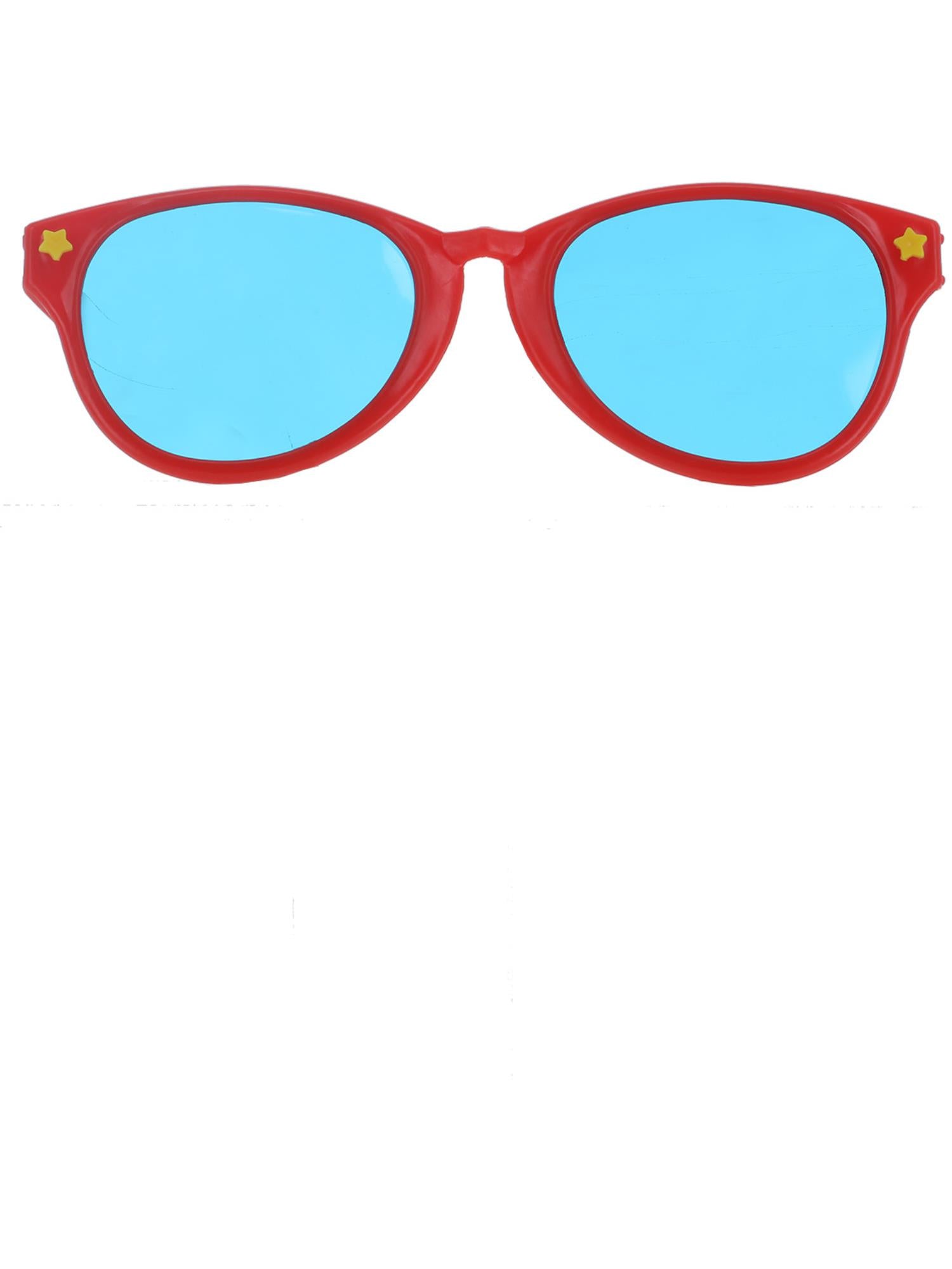 smiffys-fever-riesensonnenbrille-bunt-xxl-clown-brille image 2
