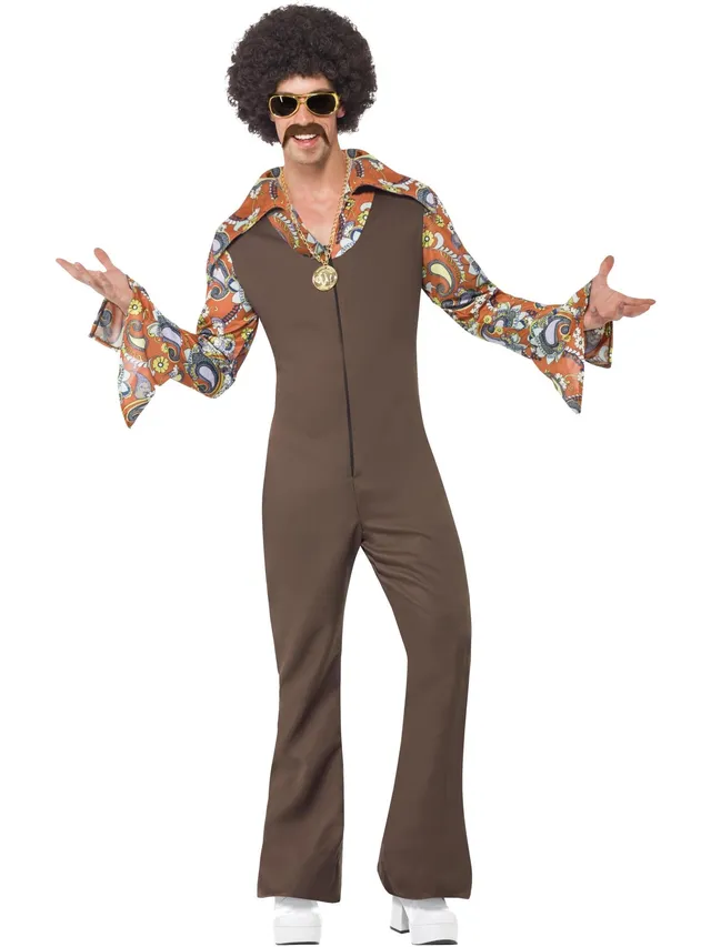 smiffys-fever-groovy-boogie-kost-m-braun-70er-m-38-40 image 1