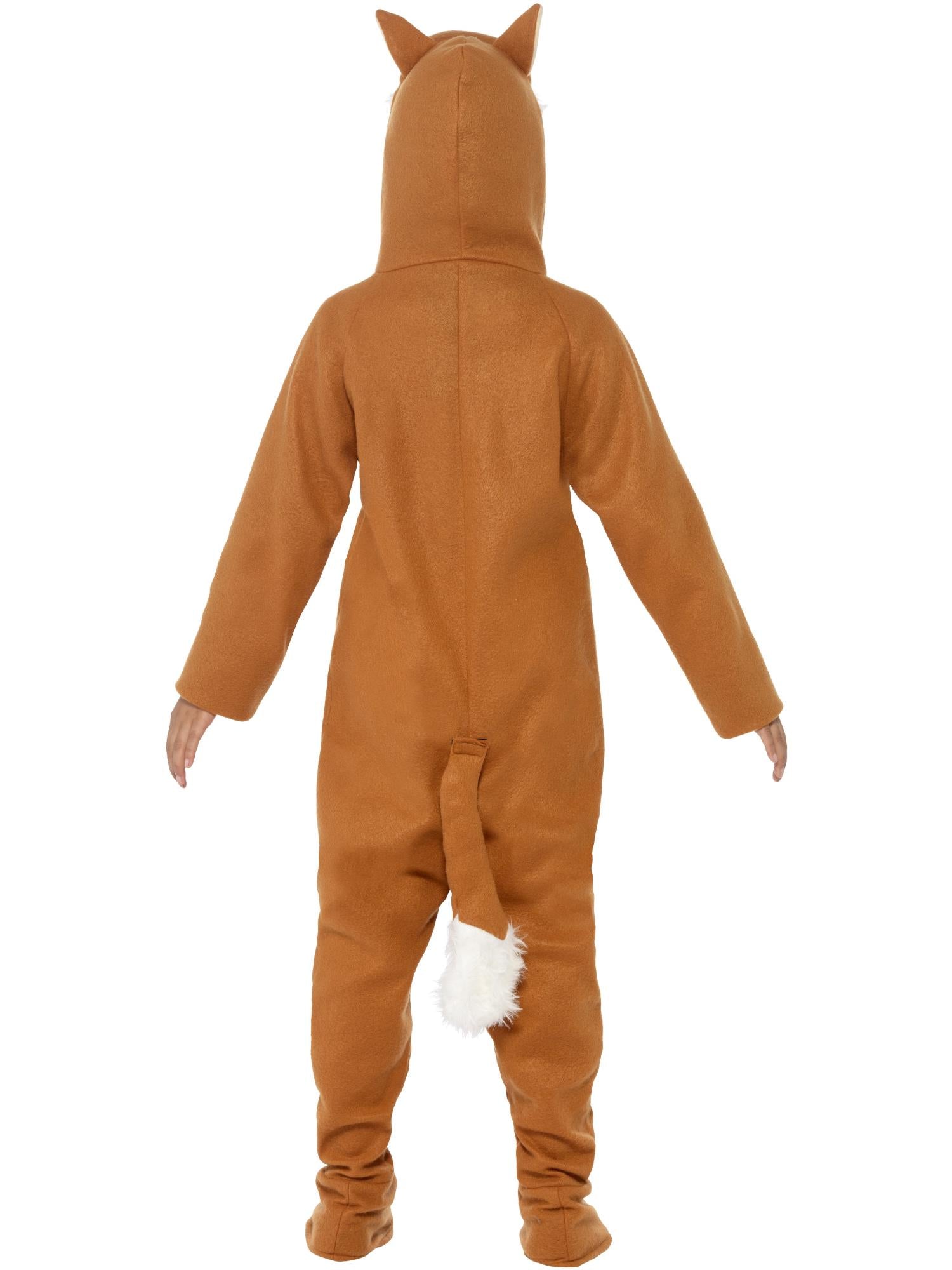 smiffys-fever-fuchs-kost-m-kinder-orange-overall-kapuze image 2