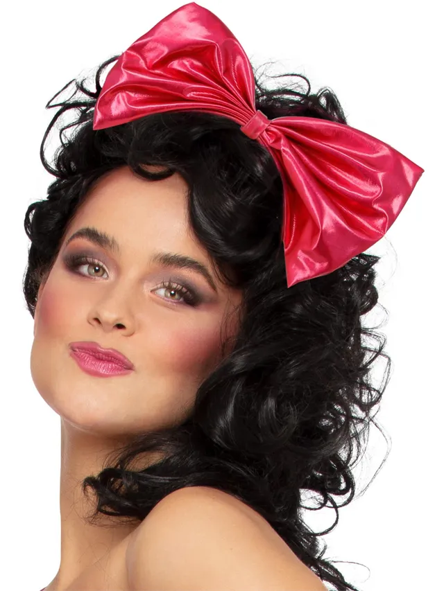 smiffys-fever-80s-metallic-pink-haarreif-damen-pink image 1