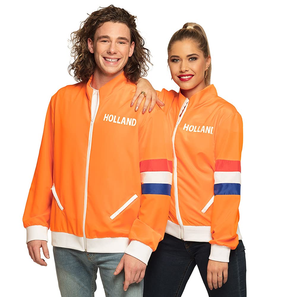 boland-retro-tracksuits-trainingsjacke-holland-orange-herren image 4