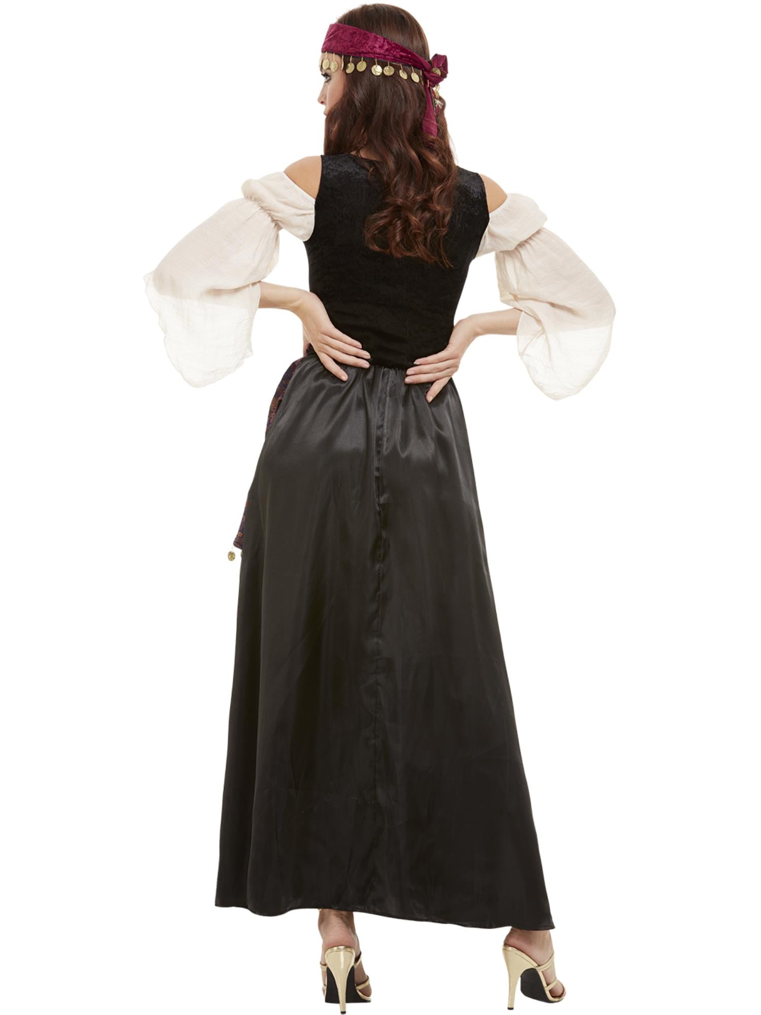 smiffys-fever-deluxe-fortune-teller-kost-m-schwarz-gr-l image 2
