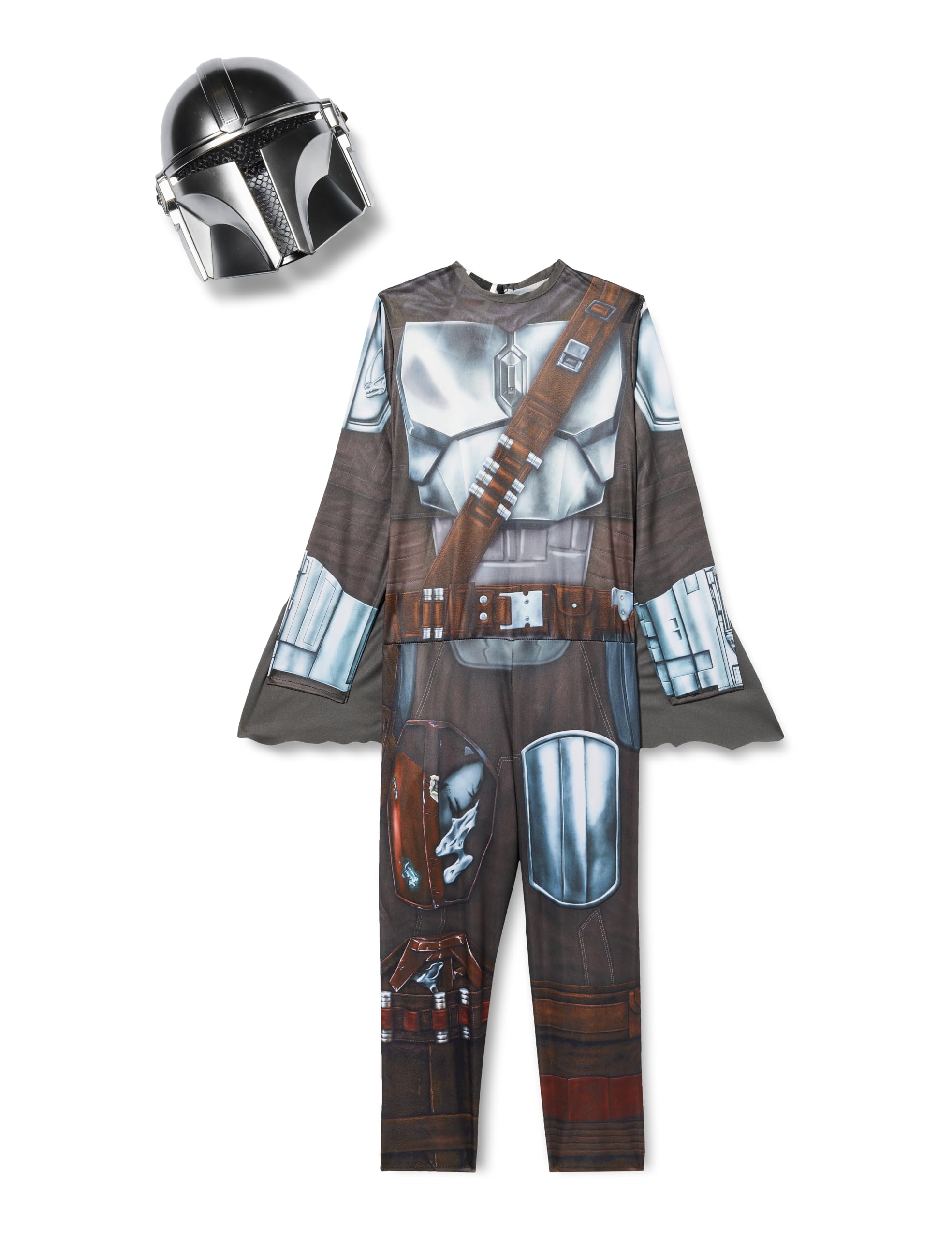 rubie-s-deluxe-mandalorian-kost-m-kinder-jumpsuit-gr-l image 1