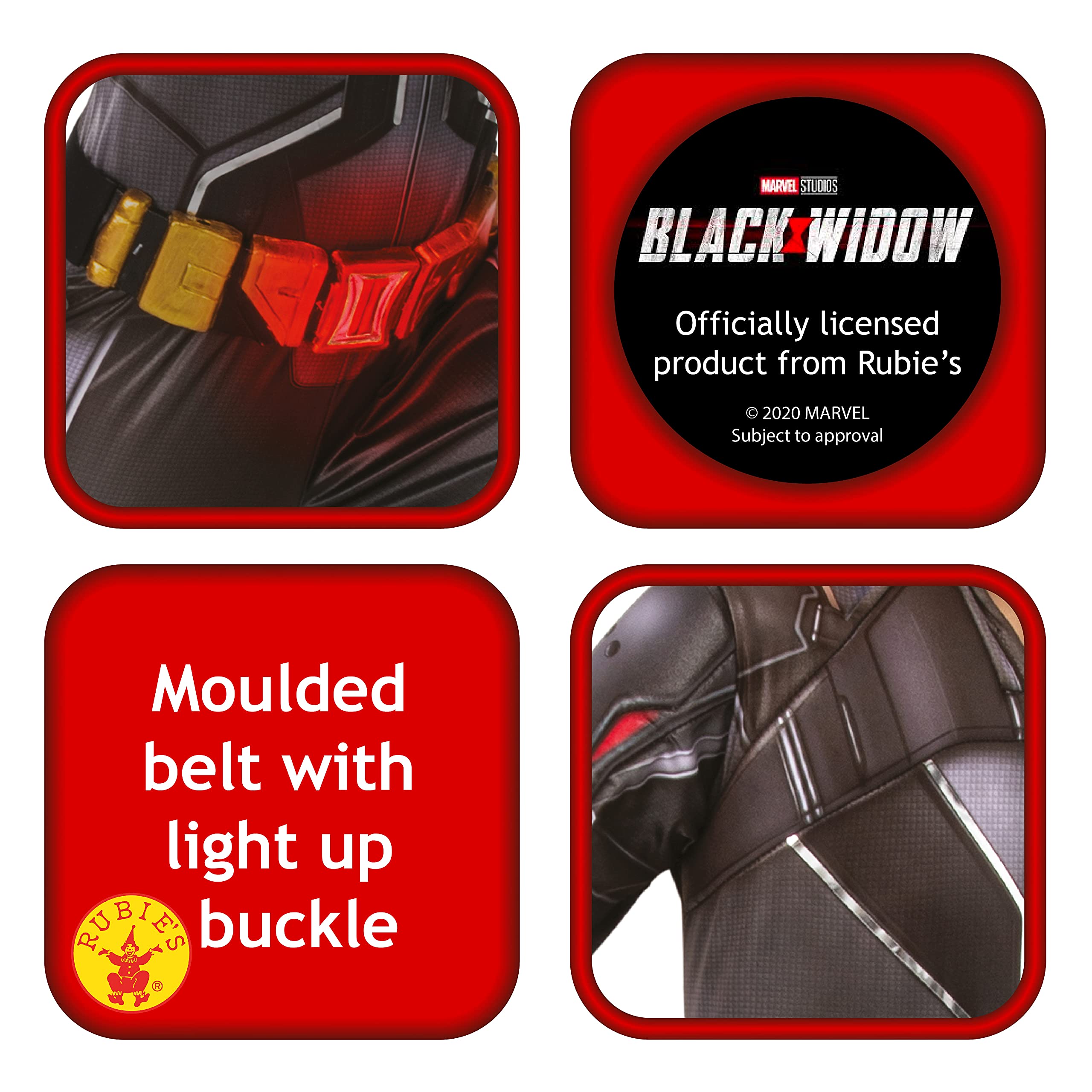 rubie-s-deluxe-black-widow-kost-m-kinder-l-11-14-jahre image 3