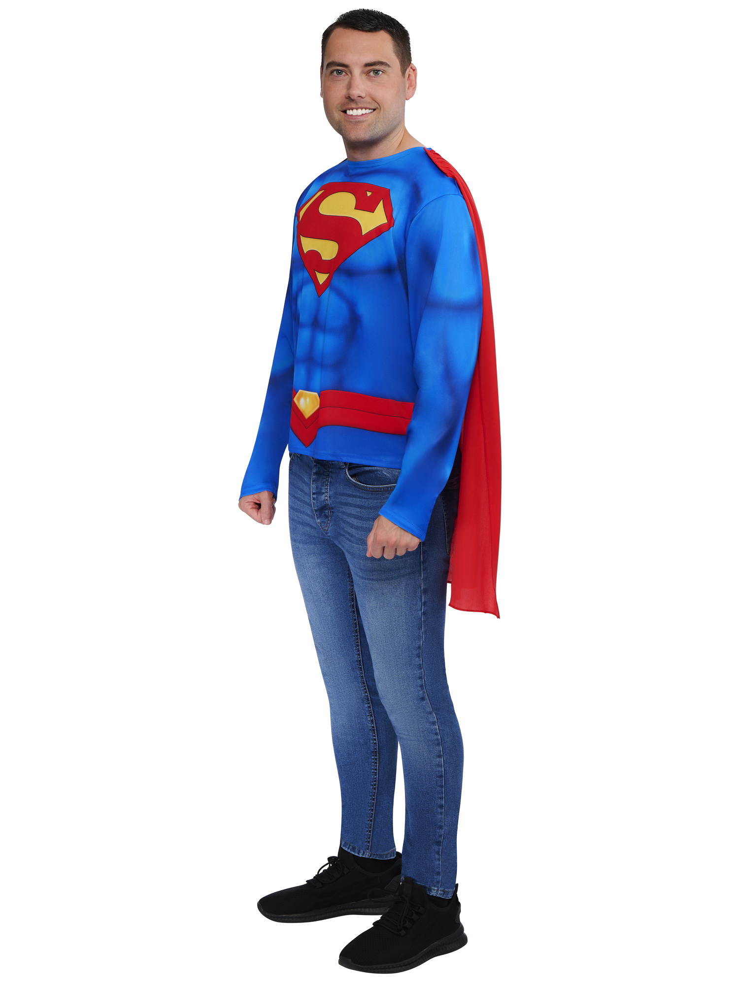 rubies-france-superman-kost-m-top-mit-cape-m-l-muskeln image 4