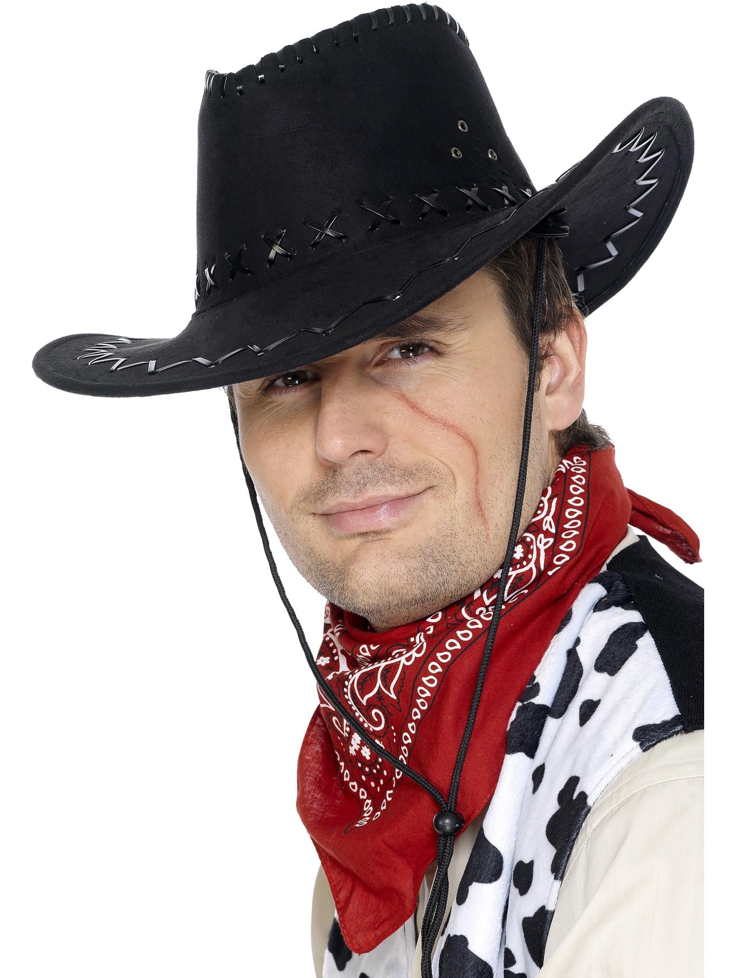 smiffys-fever-cowboyhut-wildlederoptik-schwarz-einheitsgr-e image 1