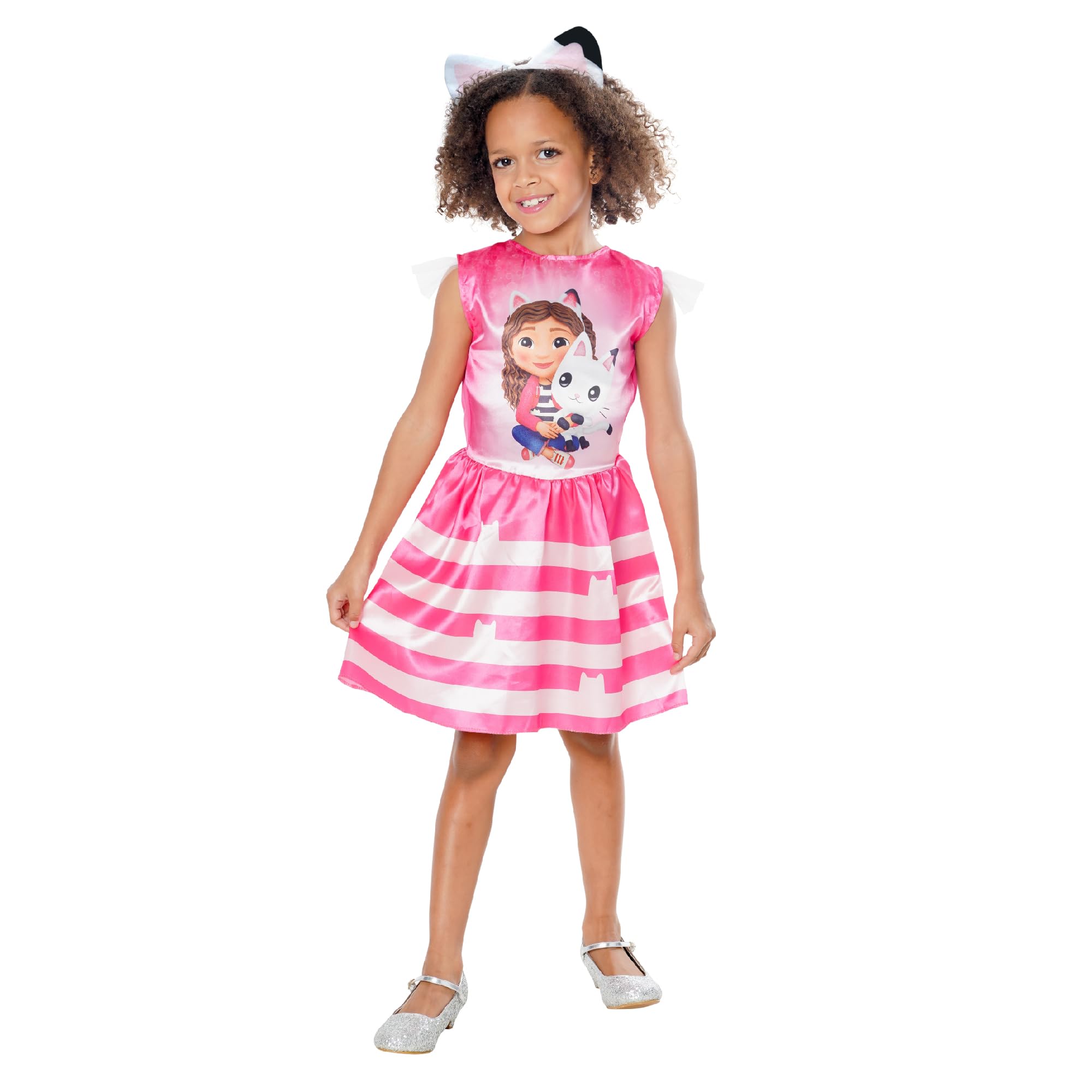 rubie-s-deluxe-gabby-dollhouse-kost-m-m-dchen-kleid-stirnband image 1