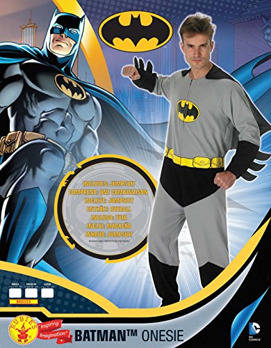 rubie-s-deluxe-batman-onesie-umhang-herren-l-kost-m image 5