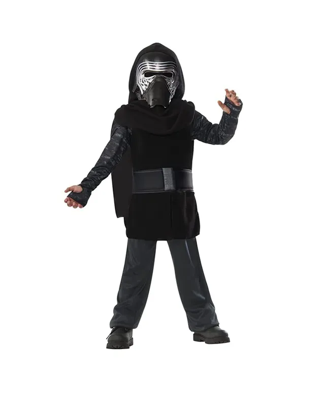 rubie-s-deluxe-kylo-ren-kost-m-kinder-3-4-jahre-mit-maske image 1