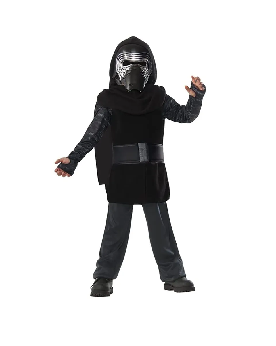 rubie-s-deluxe-kylo-ren-kost-m-kinder-3-4-jahre-mit-maske image 1