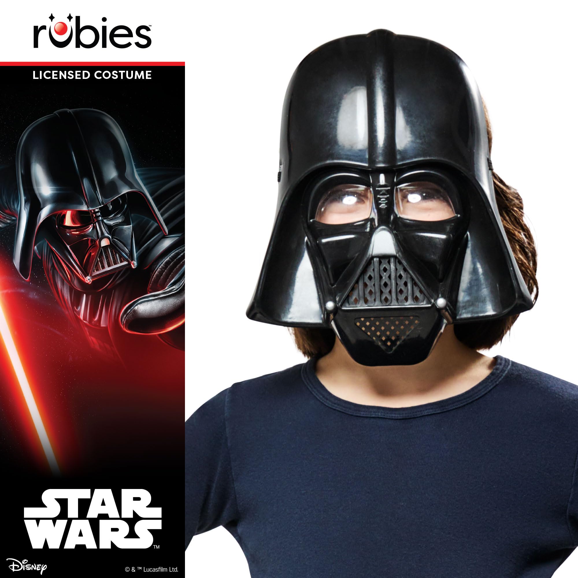 rubie-s-deluxe-darth-vader-maske-kinder-schwarz-star-wars image 6