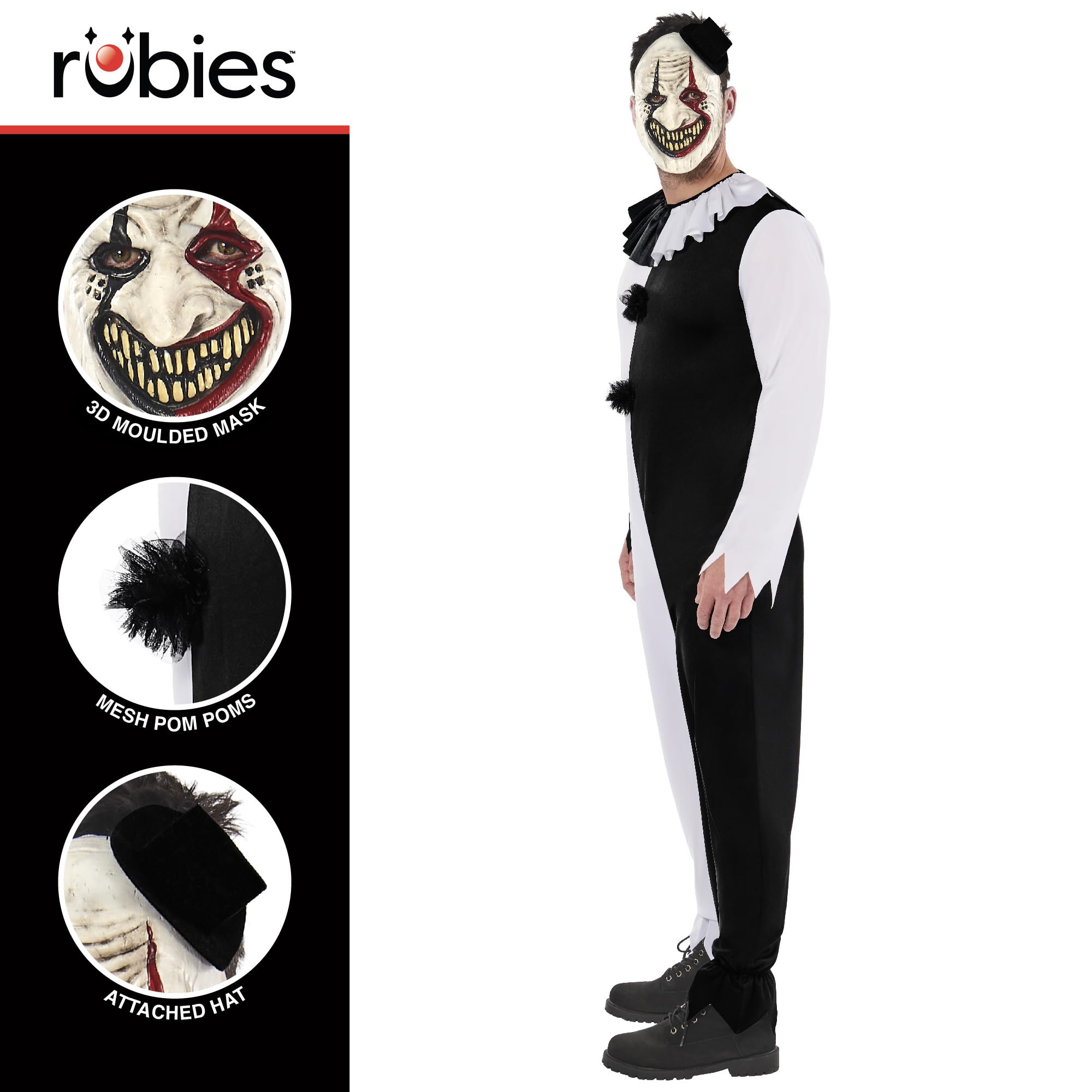 rubie-s-deluxe-terror-clown-erwachsenenkost-m-gr-s-horror image 3