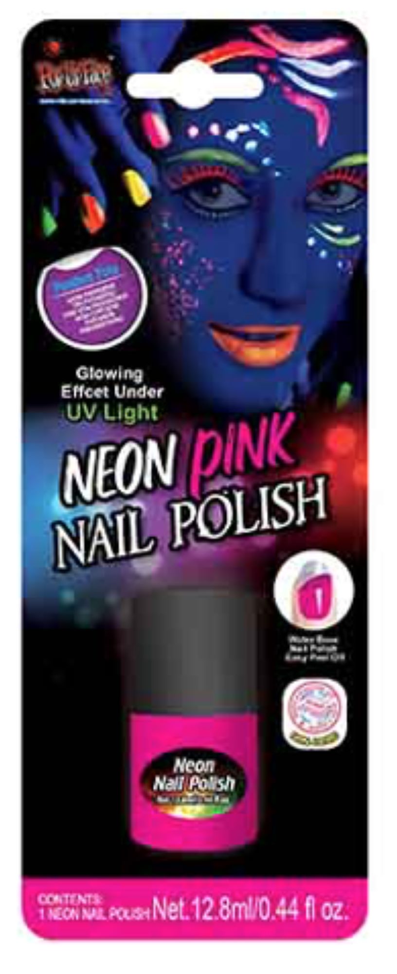 rubies-neon-nagellack-rosa-12-8-ml-schminke image 2