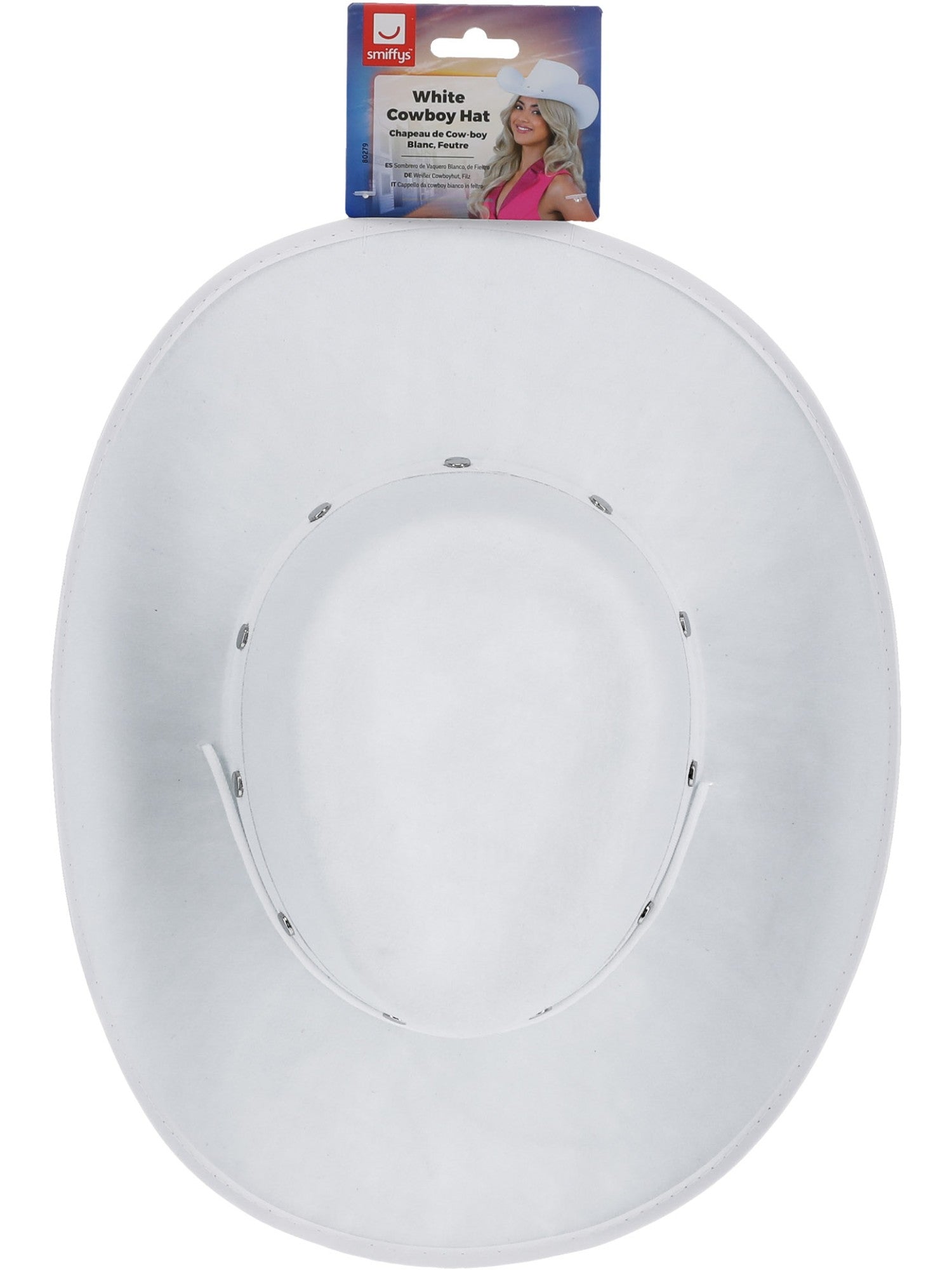 smiffys-fever-cowboy-hut-wei-filz-damen-mit-kordel image 3