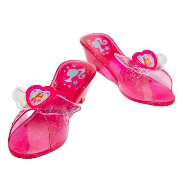 rubie-s-deluxe-barbie-jelly-schuhe-kinder-einheitsgr-e-rosa image 1