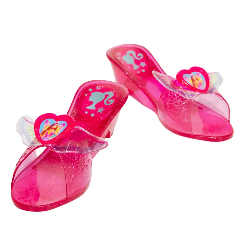 rubie-s-deluxe-barbie-jelly-schuhe-kinder-einheitsgr-e-rosa image 1