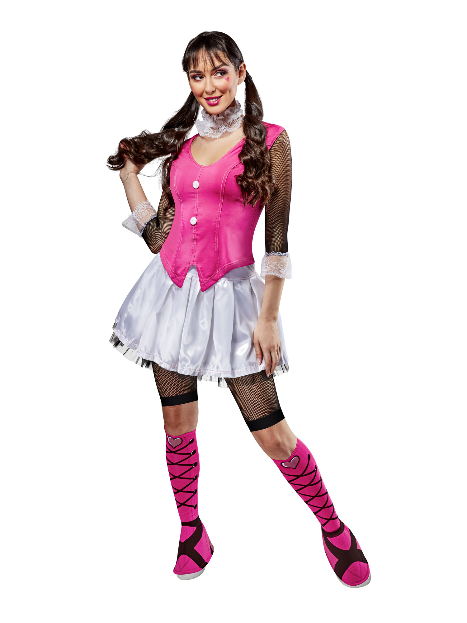 rubies-d-guisements-draculaura-kost-m-damen-monster-high-rosa image 2