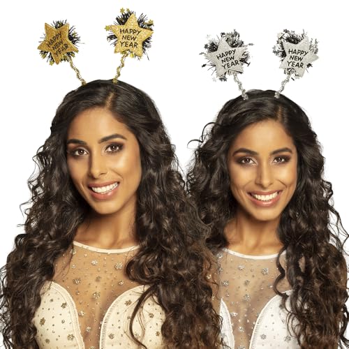 boland-haarreif-happy-new-year-silvester-schwarz-gold image 6