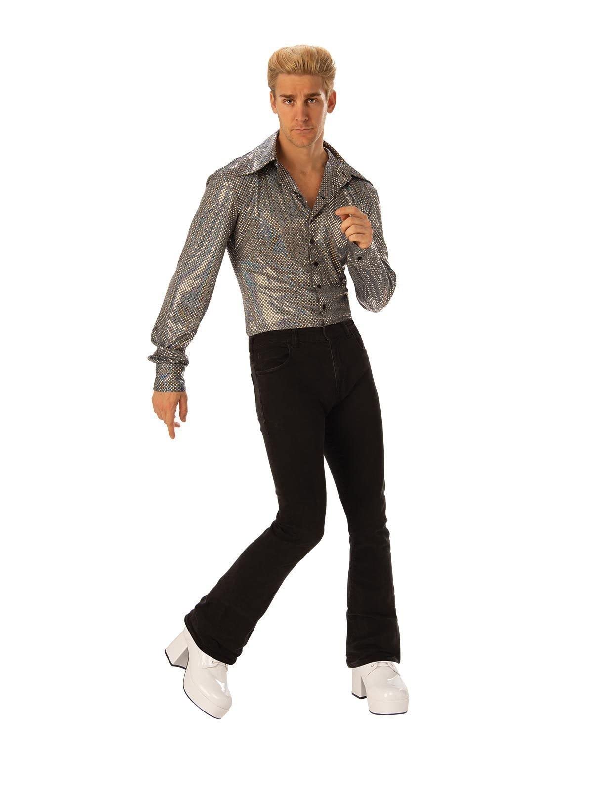 rubie-s-opus-boogie-man-disco-oberteil-herren-silber image 1