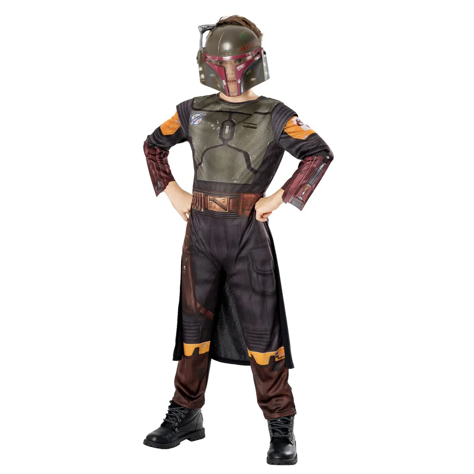 rubie-s-deluxe-book-of-boba-fett-kinderkost-m-classic image 1