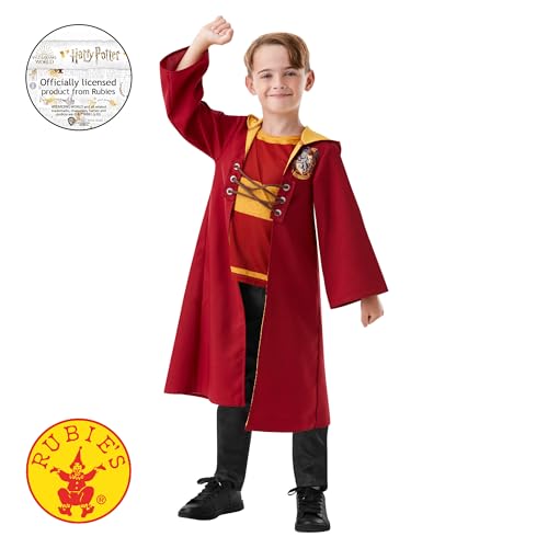 rubie-s-deluxe-harry-potter-quidditch-kost-m-kinder-9-10-gryffindor image 7