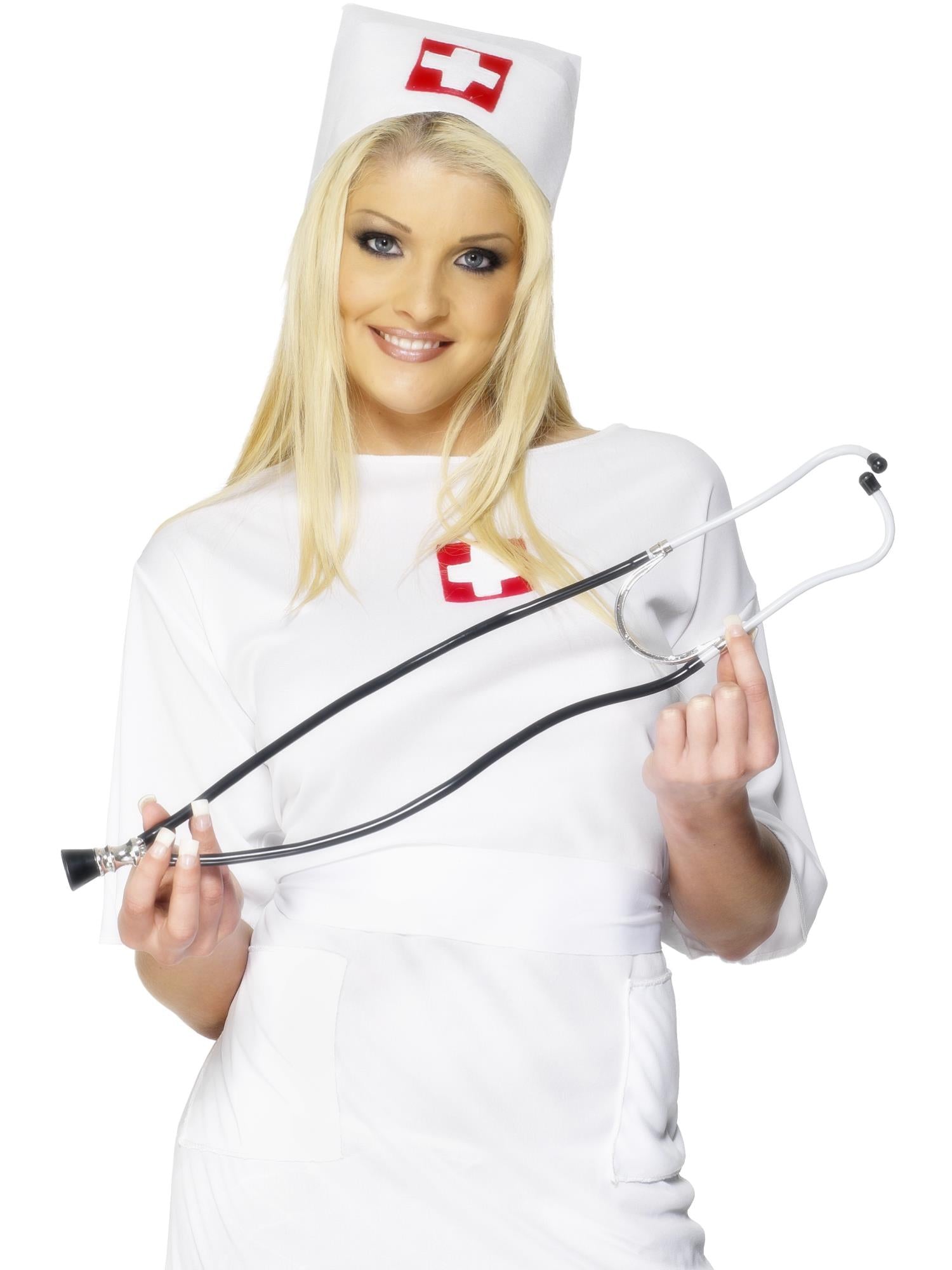 smiffys-fever-doctors-stethoscope-kost-m-stethoskop-schwarz image 2