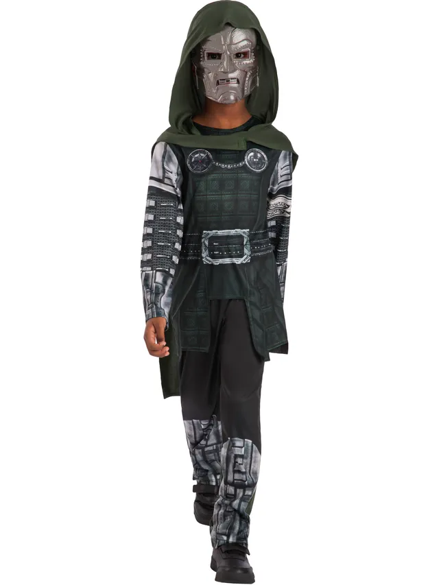 rubie-s-dr-doom-kost-m-kinder-deluxe-avengers-mit-maske image 1