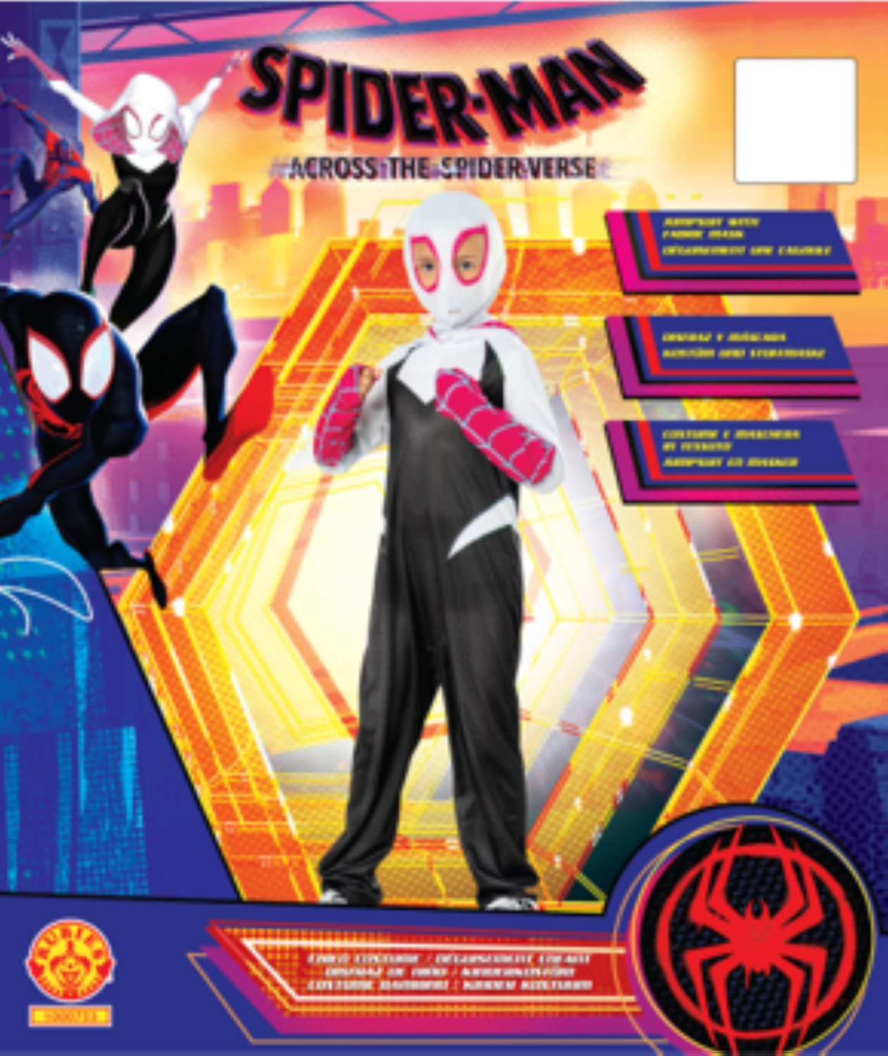 rubies-spider-gwen-spiderverse-kost-m-overall-mit-maske image 2