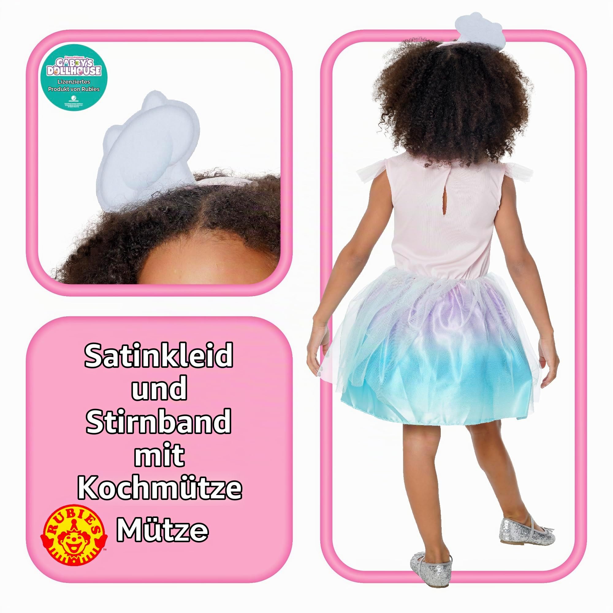 rubie-s-deluxe-cakey-cat-tutu-kleid-kinder-3-5-jahre-rosa image 2