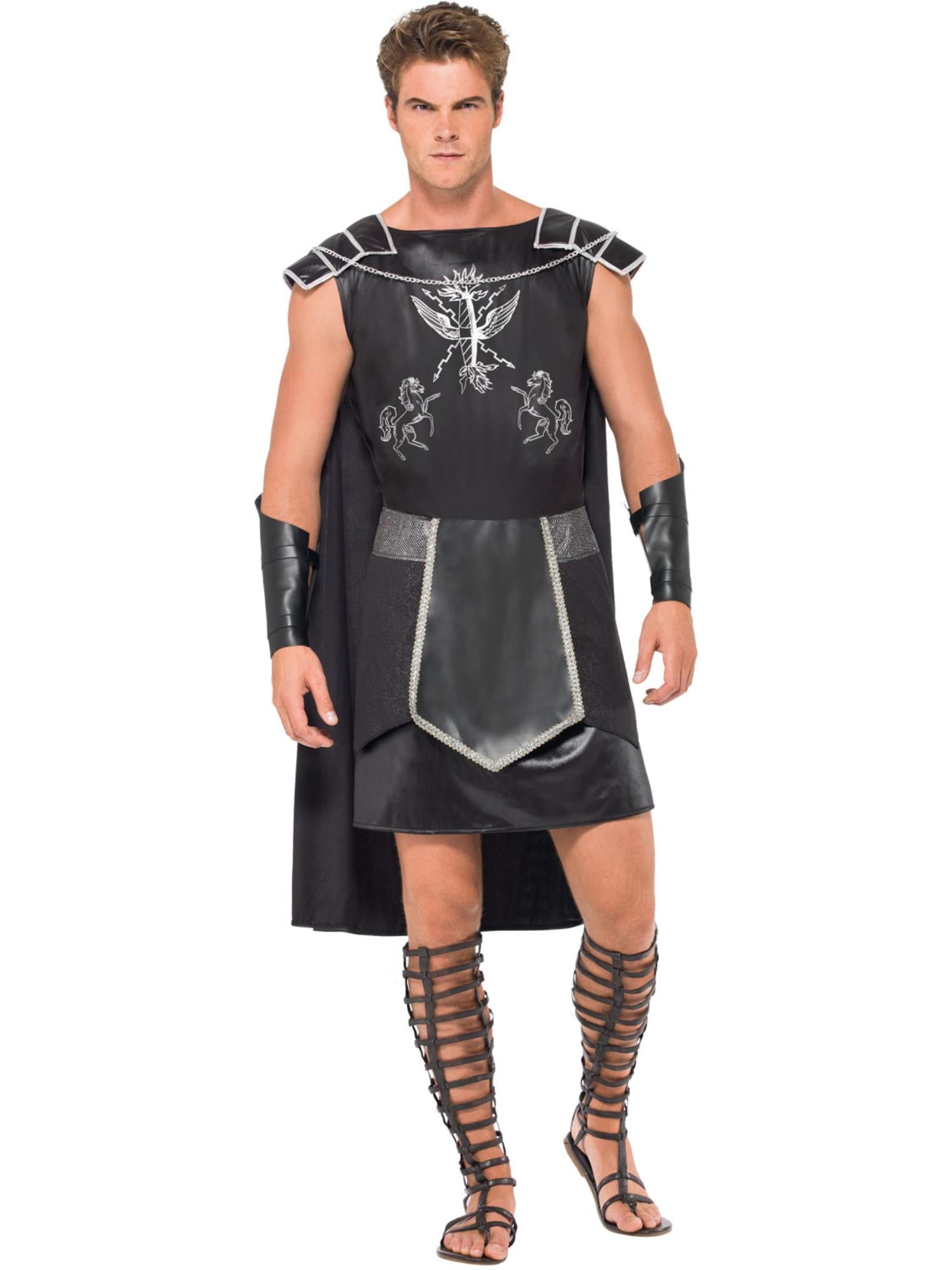 smiffys-fever-dark-gladiator-kost-m-herren-schwarz-m-l image 4