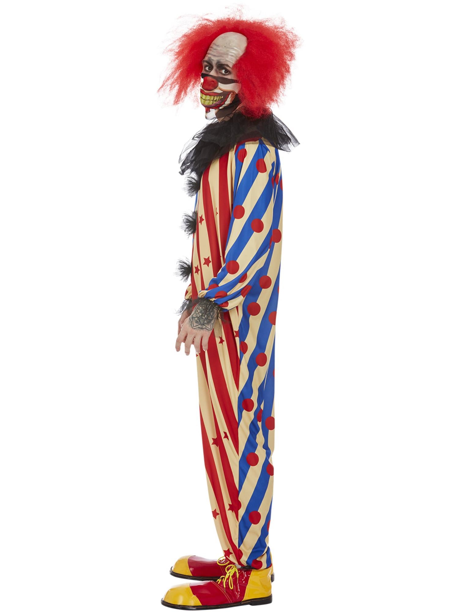 smiffys-fever-grusel-clown-kost-m-herren-rot-blau-gr-l image 3