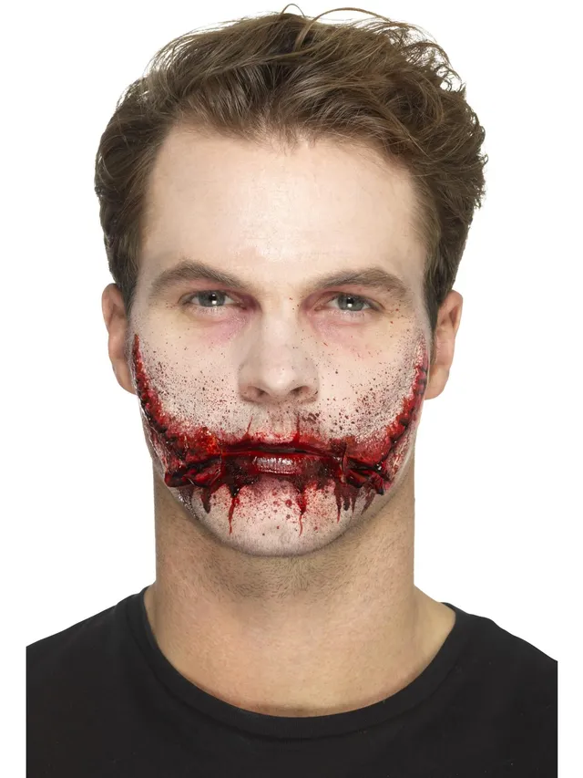 smiffys-makeup-fx-latex-aufgen-hte-wunde-l-cheln image 1