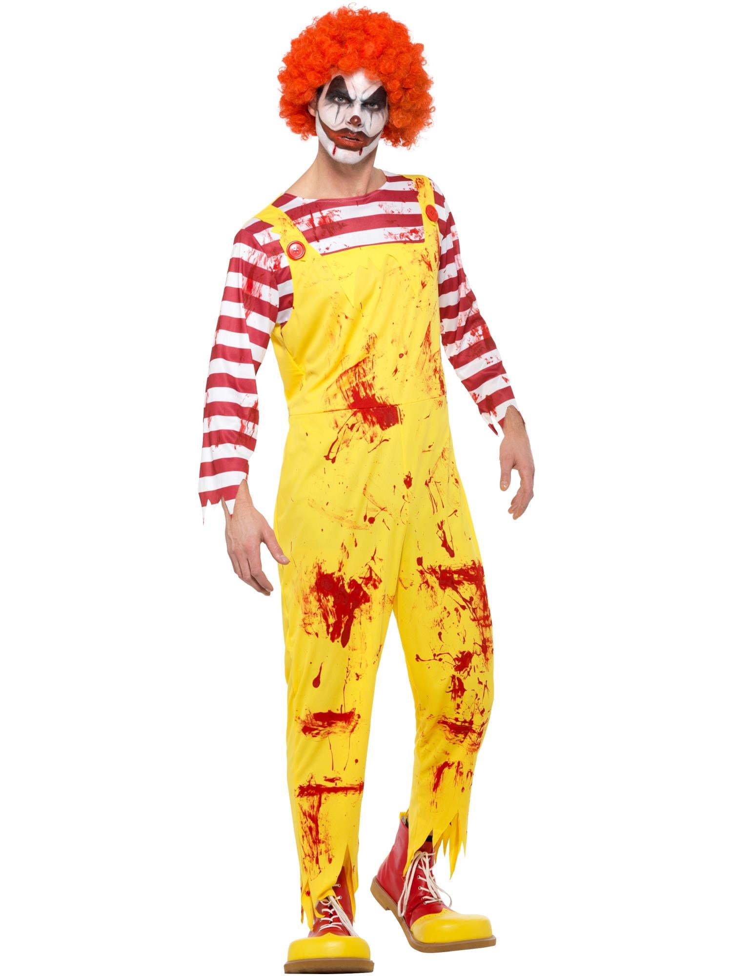 smiffys-fever-killer-clown-kost-m-jumpsuit-herren-gr-m-horror image 4