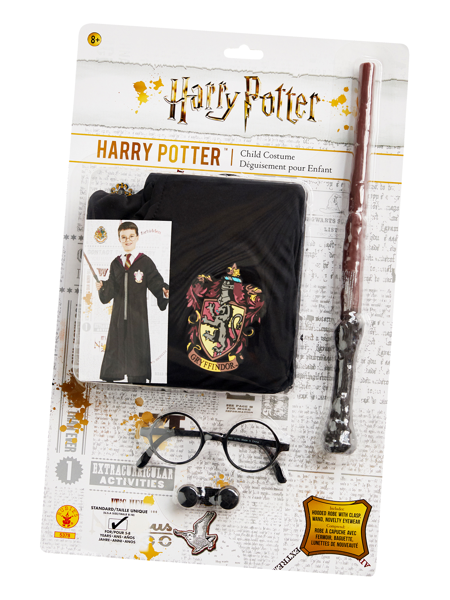 rubies-d-guisements-harry-potter-kost-m-gryffindor-umhang-set image 3