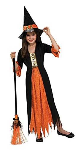 rubie-s-deluxe-gothic-witch-hexen-kost-m-kinder-m-schwarz image 2