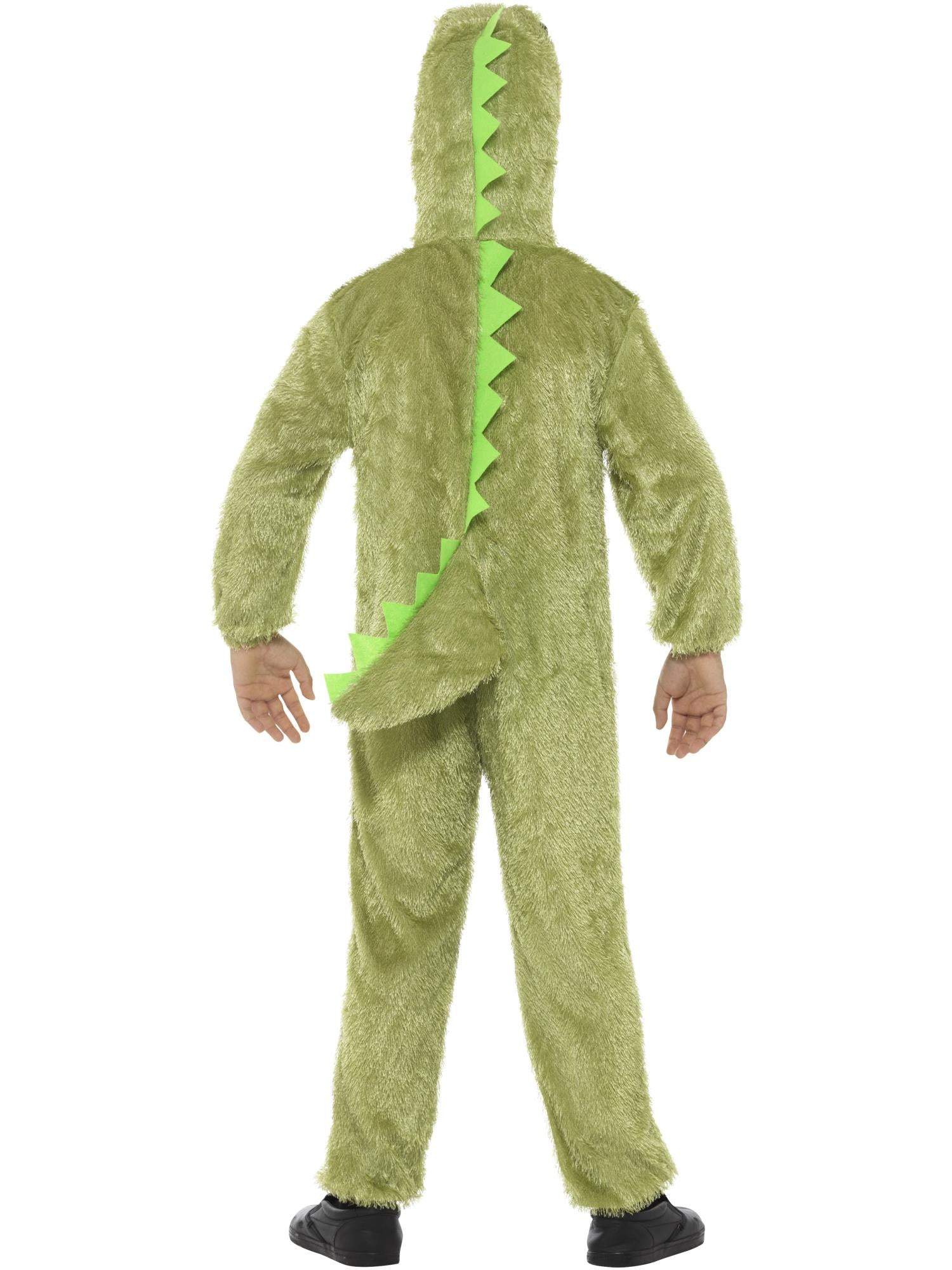 smiffys-fever-krokodil-kost-m-kinder-gr-n-overall image 2