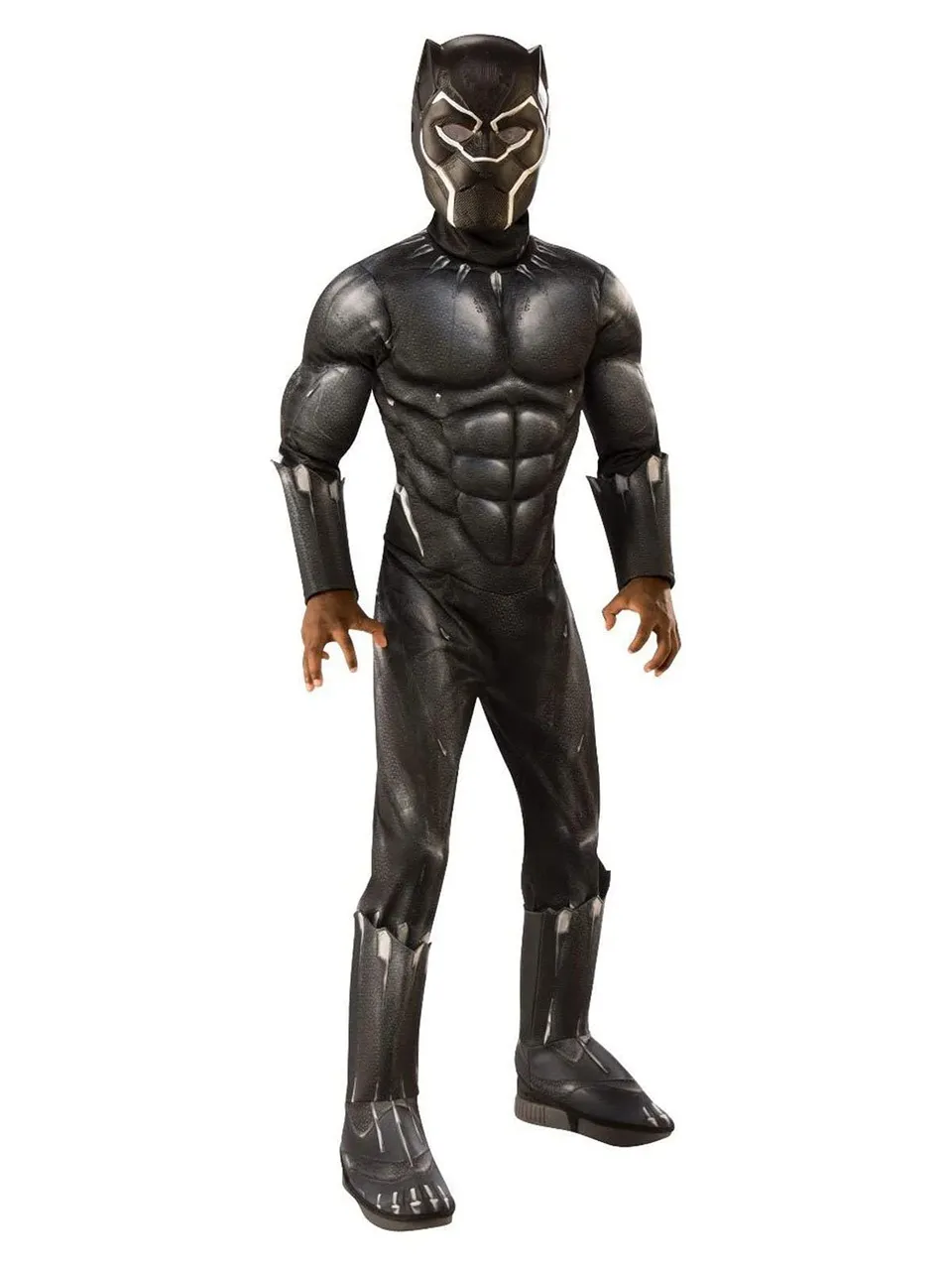 rubie-s-deluxe-black-panther-kost-m-kinder-m-5-7-jahre-maske image 1