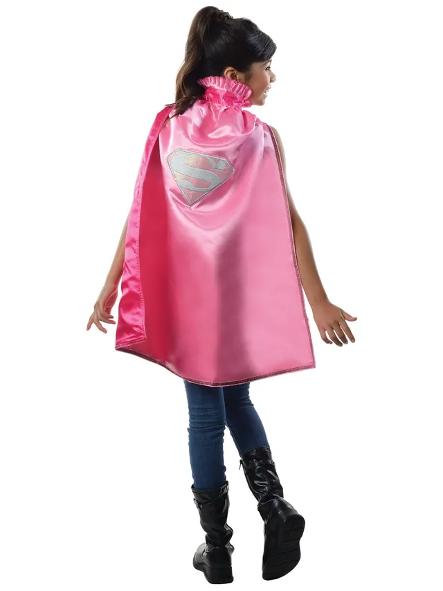 rubie-s-deluxe-supergirl-cape-kinder-one-size-superheld image 1