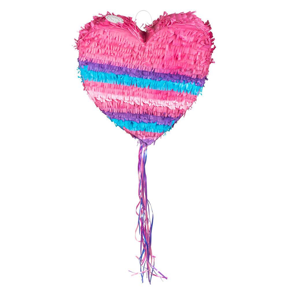 boland-hochzeit-herz-pinata-37-cm-pappmache-ungefuellt image 2