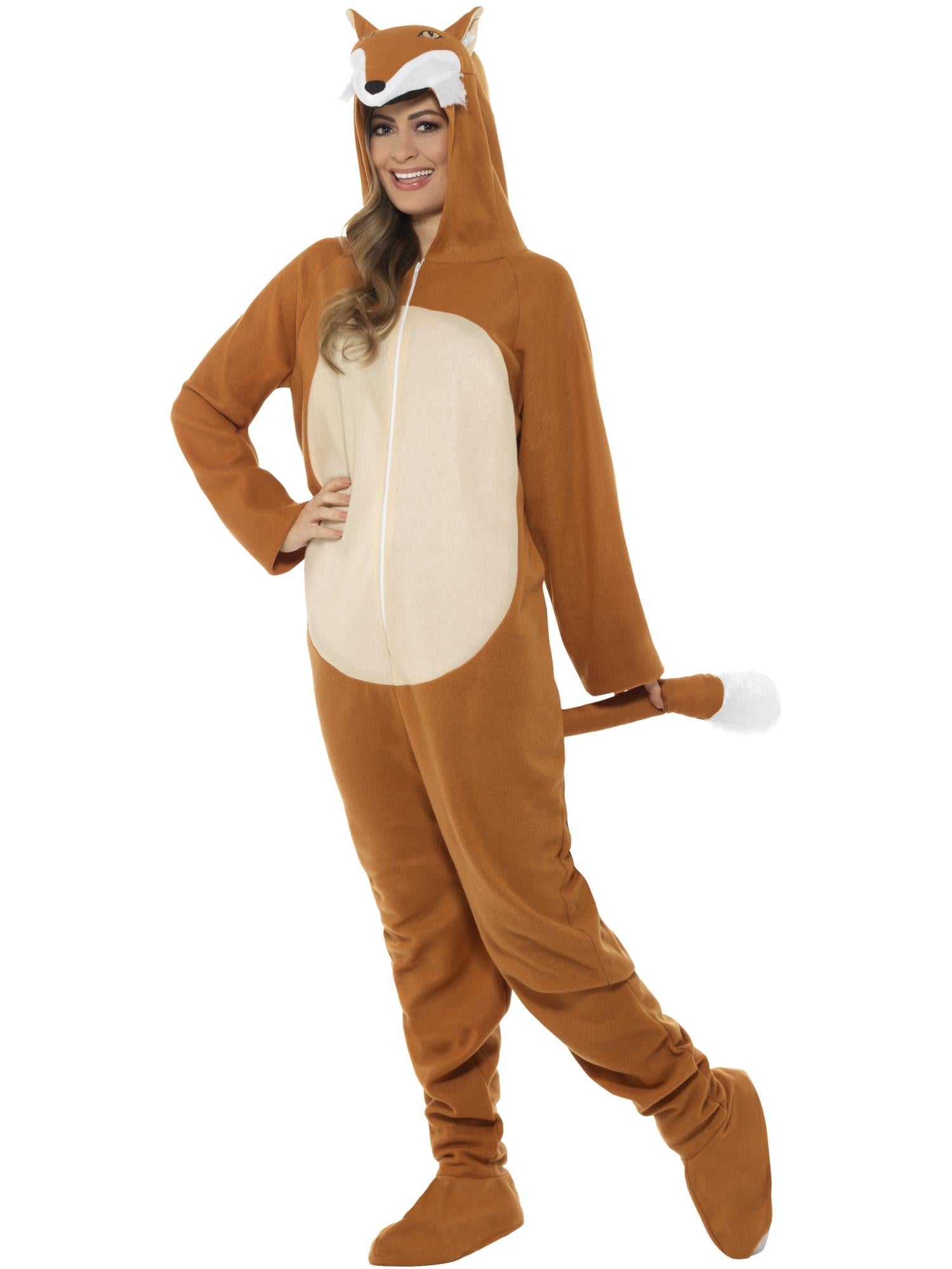 smiffys-fever-fuchs-kost-m-overall-braun-gr-m-l image 6