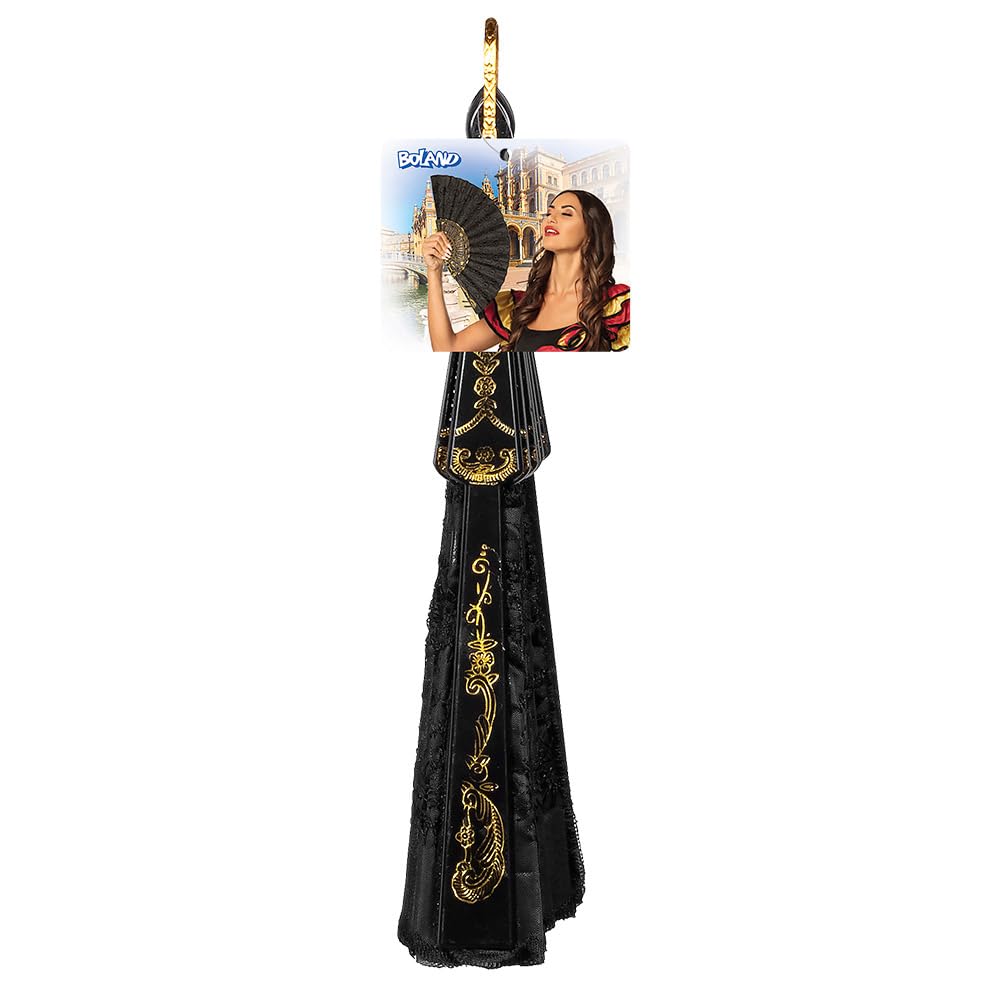 boland-accessories-f-cher-granada-schwarz-stoff-25-cm-20er image 4