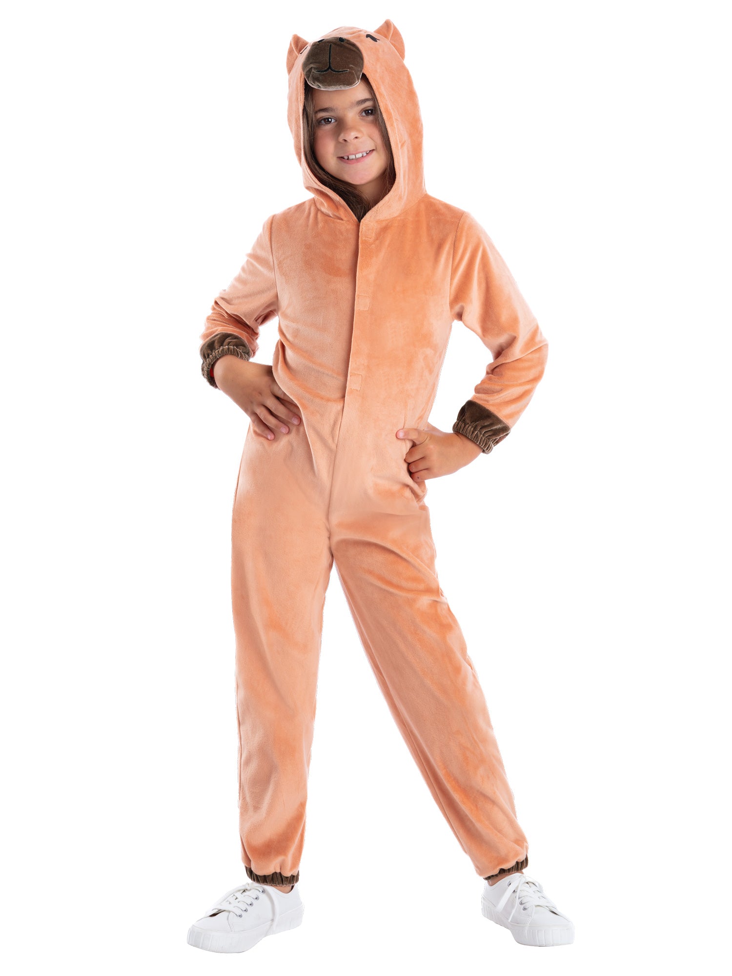 smiffys-fever-capybara-kost-m-kinder-overall-braun-m-7-9 image 5