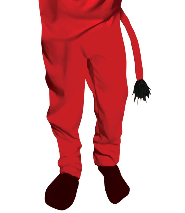 rubies-teufel-kost-m-rot-kleid-stirnband-basic image 2