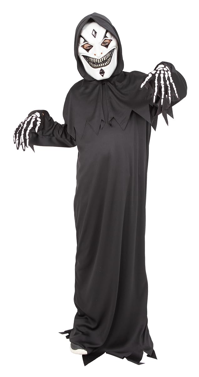 rubie-s-deluxe-clown-kost-m-kinder-l-11-13-j-mit-maske image 1