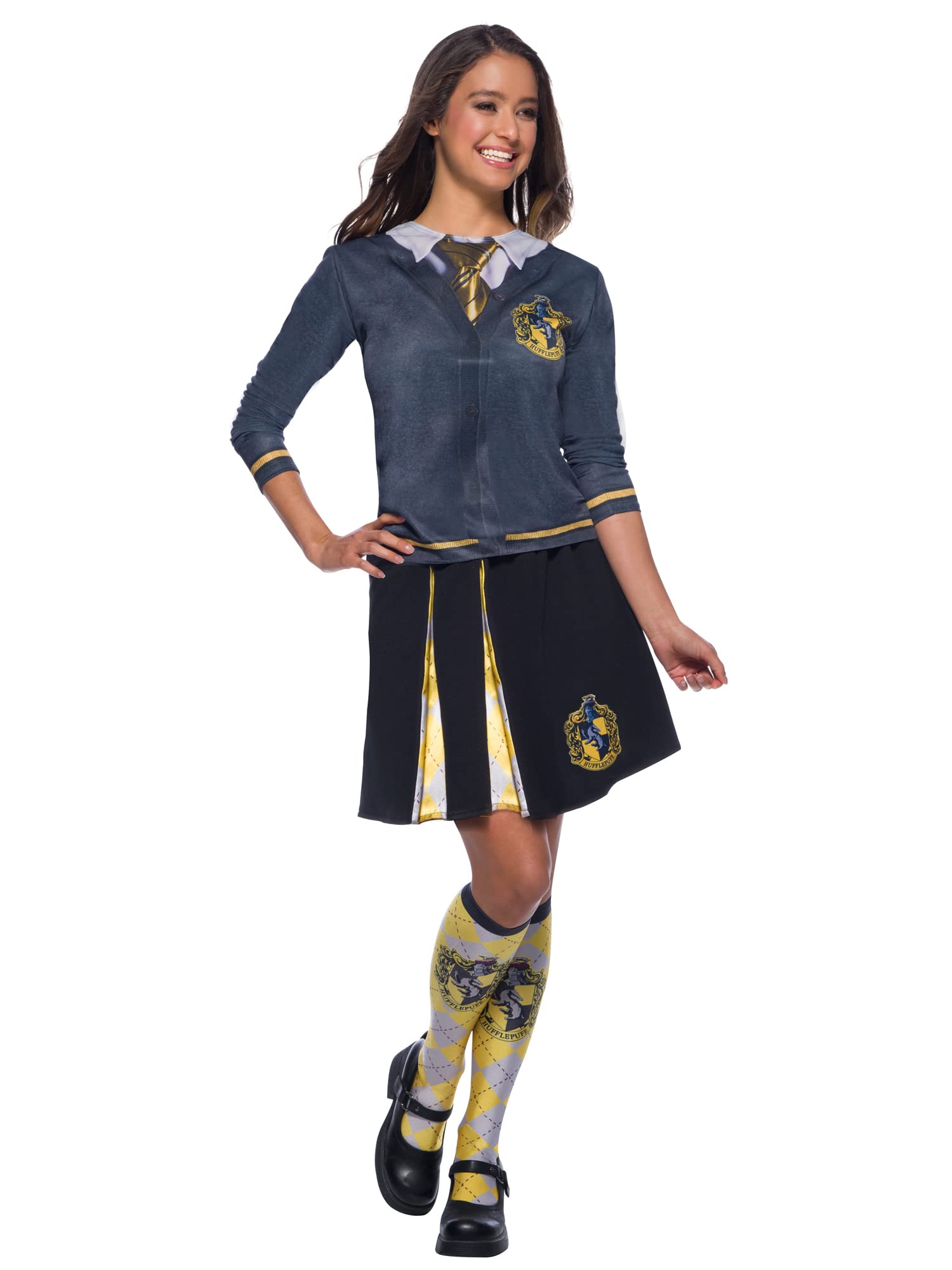 rubie-s-deluxe-hufflepuff-oberteil-kost-m-s-harry-potter image 1